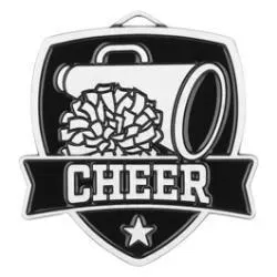 Shield Medal, Cheer, Silver