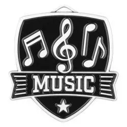Shield Medal, Music, Silver