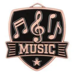 Shield Medal, Music, Bronze