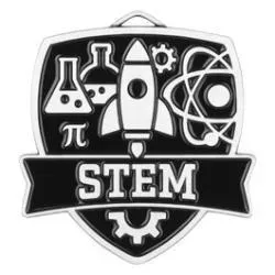 Shield Medal, STEM, Silver