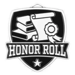Shield Medal, Honor Roll, Silver