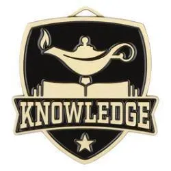 Shield Medal, Knowledge, Gold