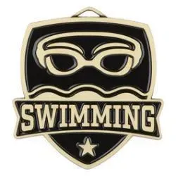 Shield Medal, Swimming, Gold