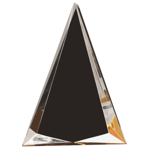 Black/Gold Pinnacle Acrylic