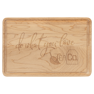 Maple Cutting Board with Drip Ring