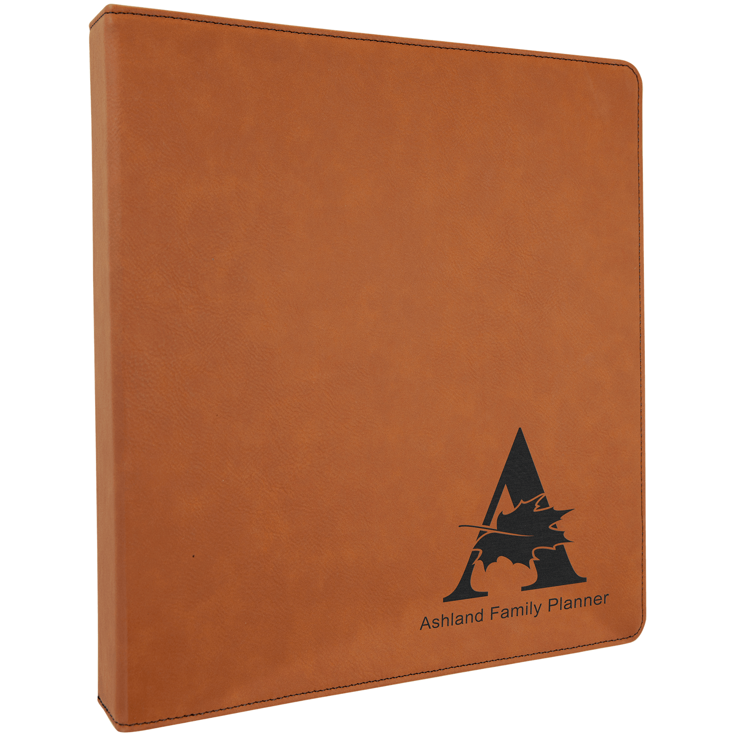 Rawhide Laserable Leatherette 3 Ring Binder with 1" Slant D Rings