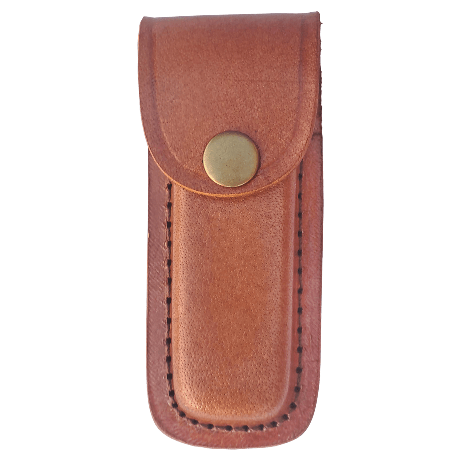 Bison River Leather Sheath with Snap Closure for 4" Folding Knife