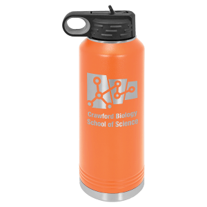 Orange 40 oz. Polar Camel Powder Coated Water Bottle