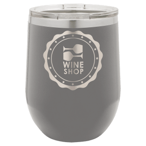 Dark Gray 12 oz. Polar Camel Stemless Tumbler