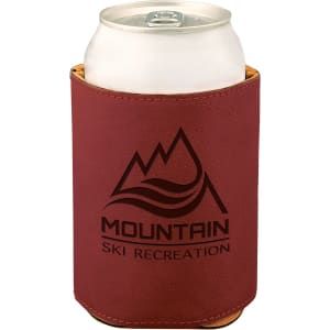 Rose Leatherette Beverage Holder