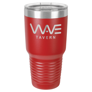 Red 30 oz. Polar Camel Ringneck Tumbler with Clear Lid
