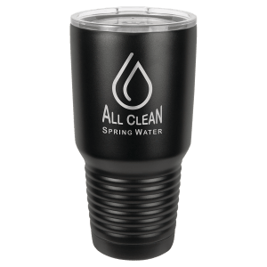Black 40 oz. Polar Camel Powder Coated Water Bottle