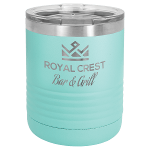 Teal 10 oz. Polar Camel Ringneck Tumbler with Clear Lid