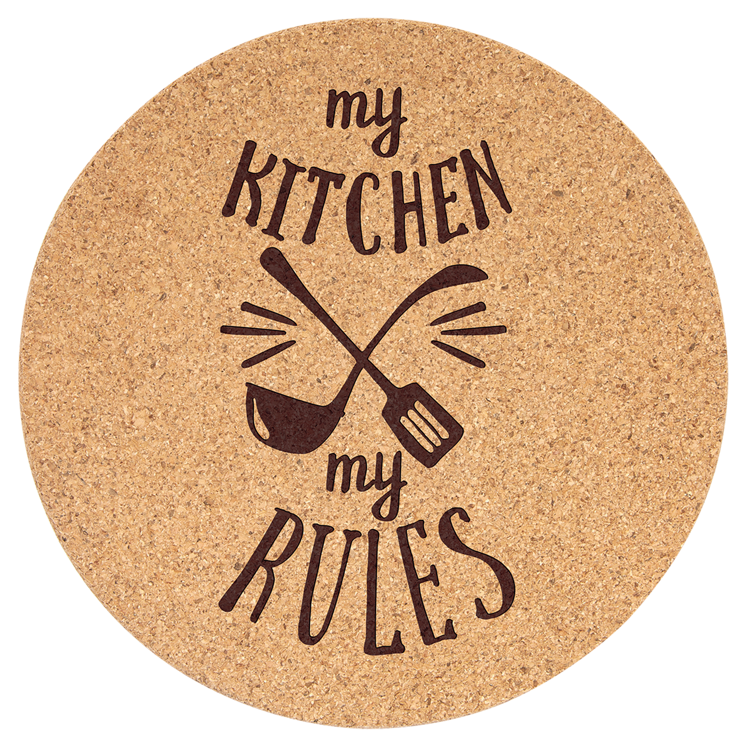 Round Cork Trivet