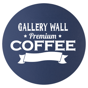 Navy Blue Round Silicone Grip Coaster