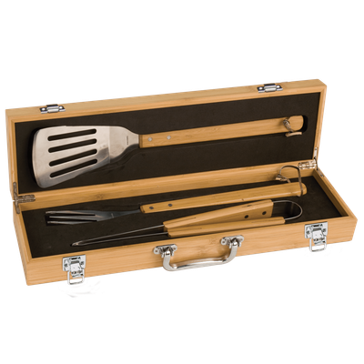 Bamboo BBQ Gift Set