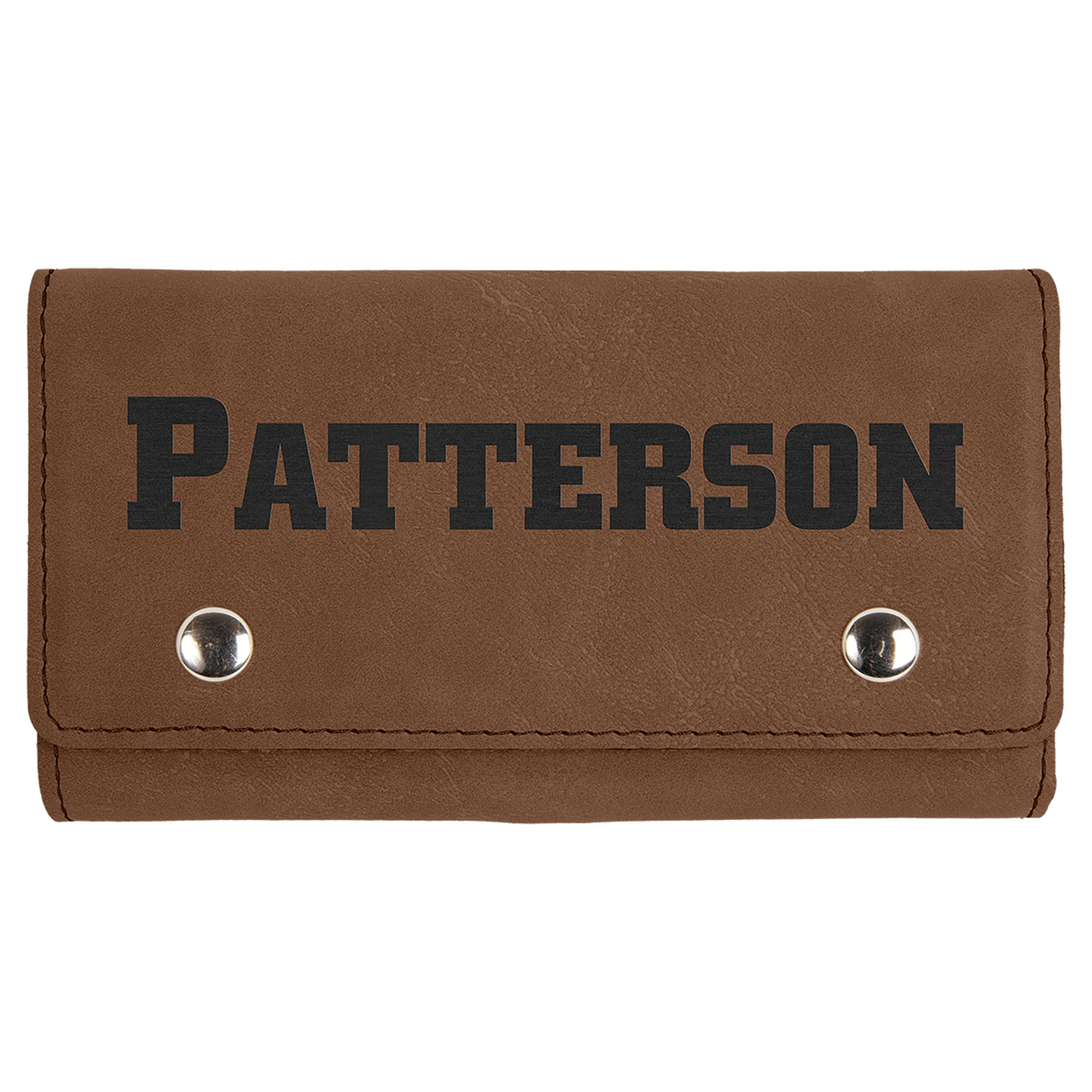 Dark Brown Leatherette Card and Dice Sets