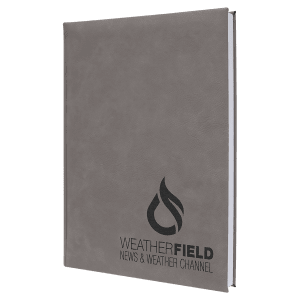Gray Leatherette Journal