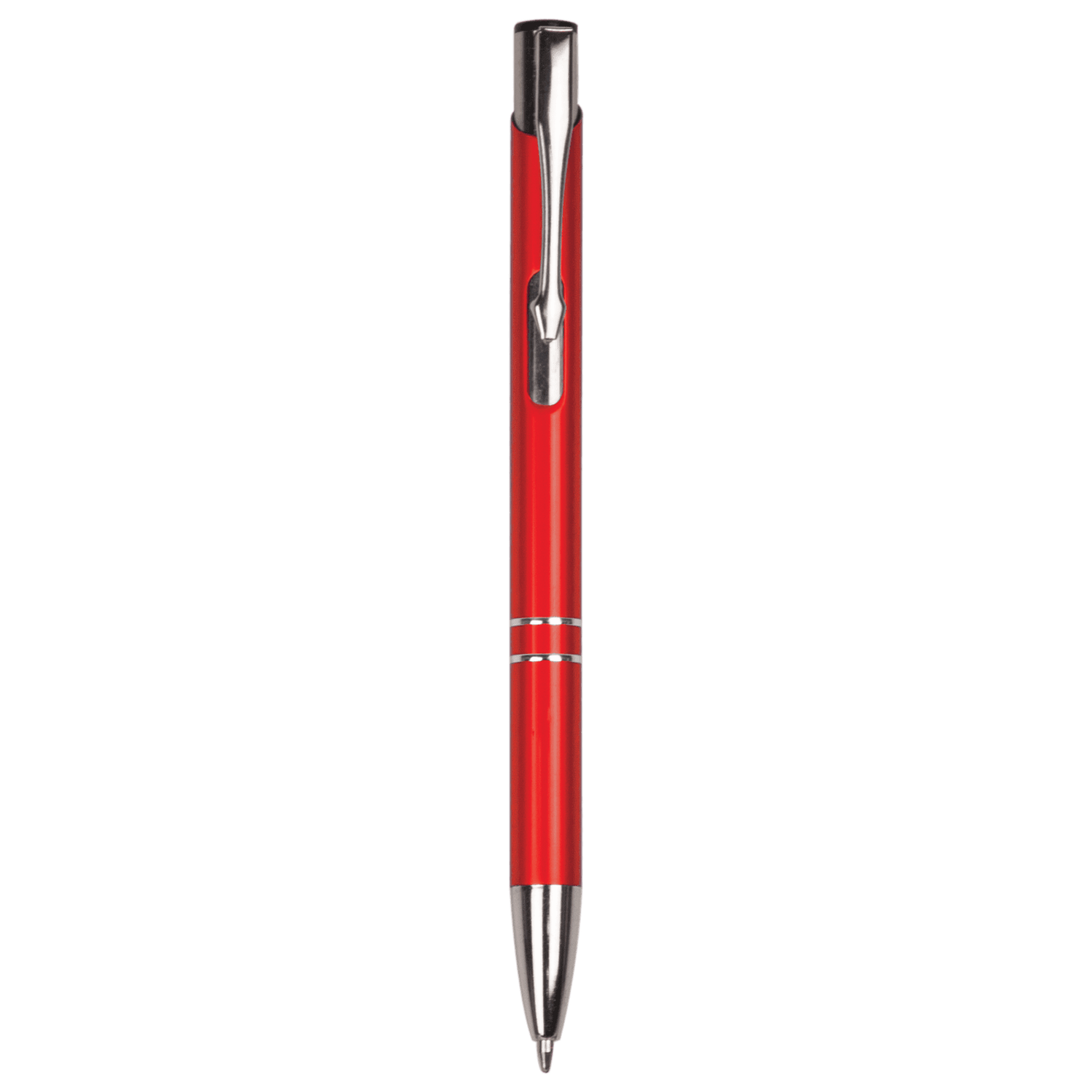 Gloss Red Anodized Aluminum Ballpoint Pen