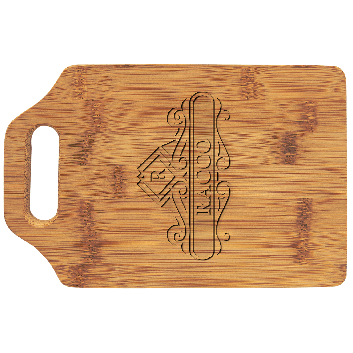 Bamboo Cutting Board with Handle