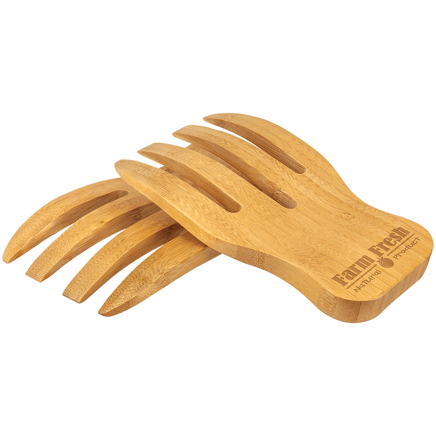 Bamboo Salad Hands Set
