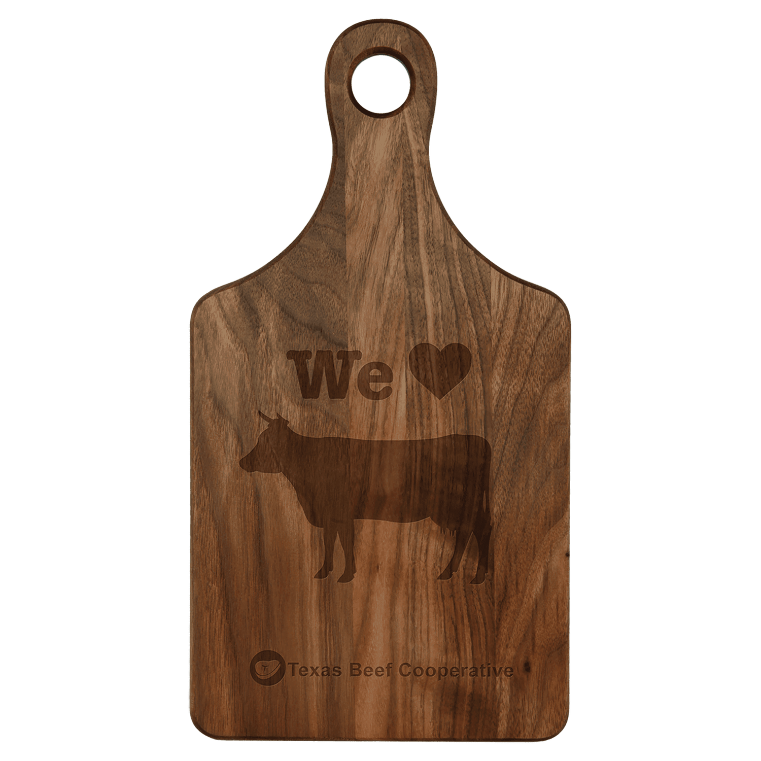 Walnut Paddle Shaped Cutting Board