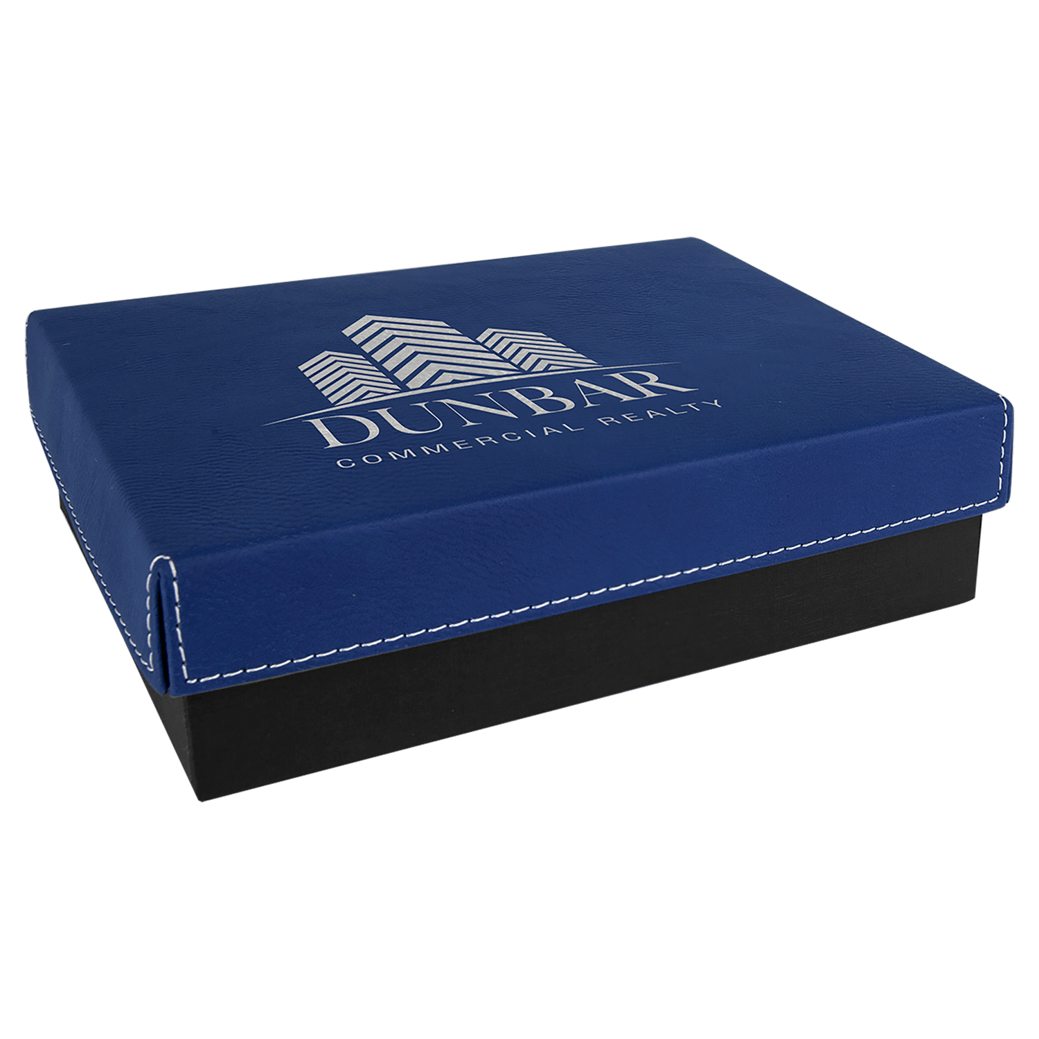 Blue/Silver Leatherette Gift Box