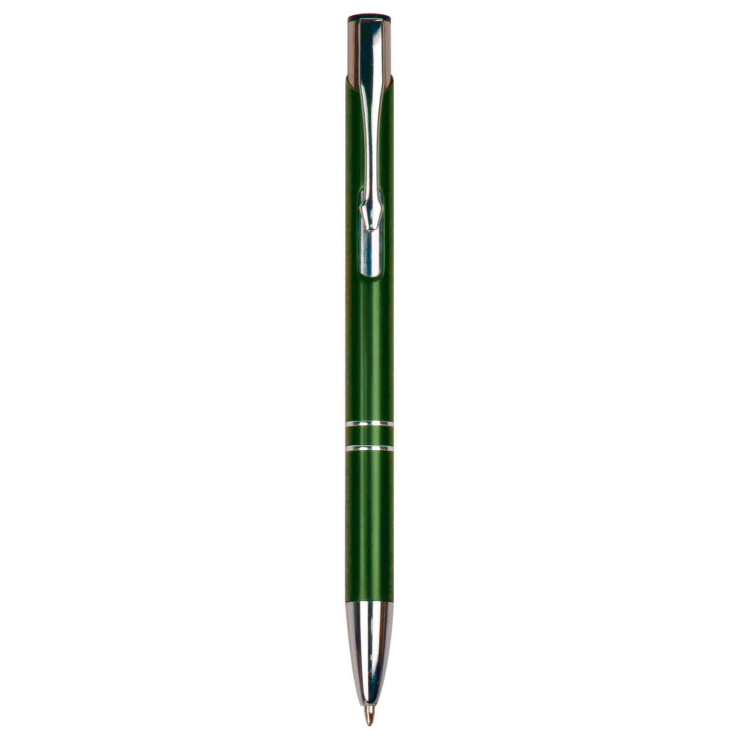Gloss Green Anodized Aluminum Ballpoint Pen