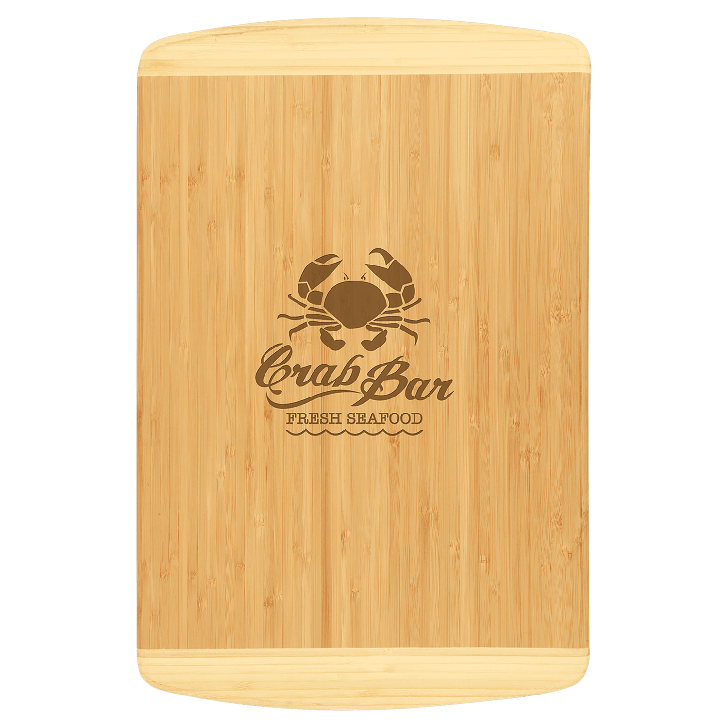 Two-Tone Bamboo Cutting Board