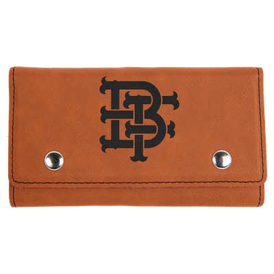 Rawhide Leatherette Card and Dice Set