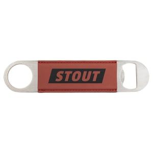 Rose Leatherette Bottle Opener