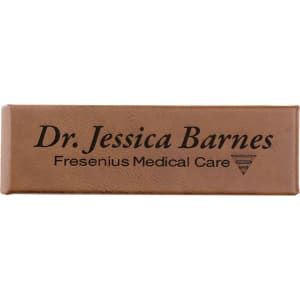 Dark Brown Leatherette Double Pen/Pencil Case