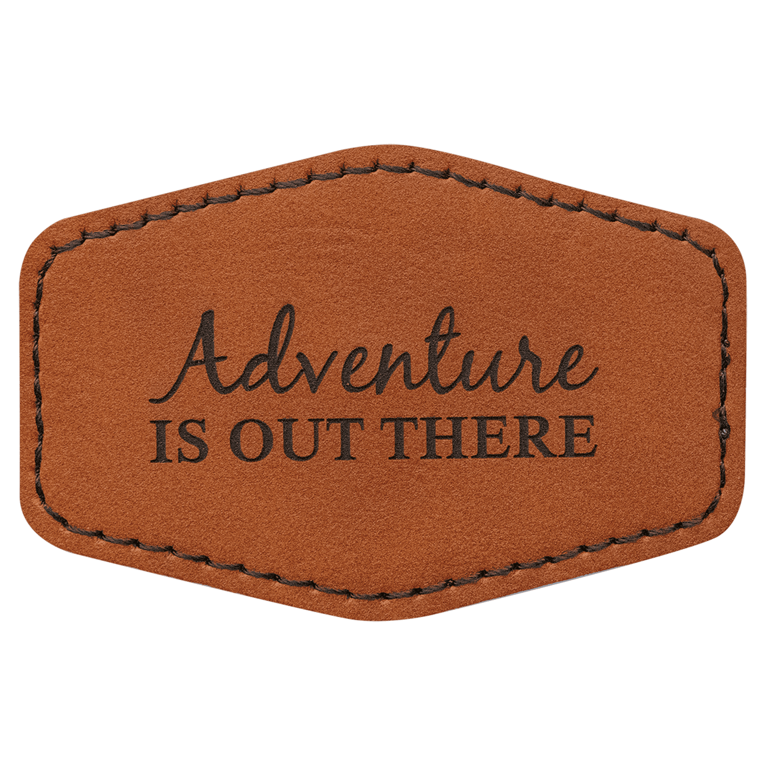 Rawhide Leatherette Hex Patch