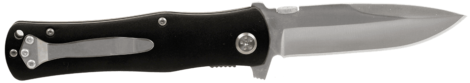Black Anodized Aluminum Handle Knife