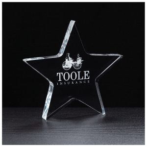 Star Acrylic Paperweight