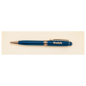 Blue Brass Pen