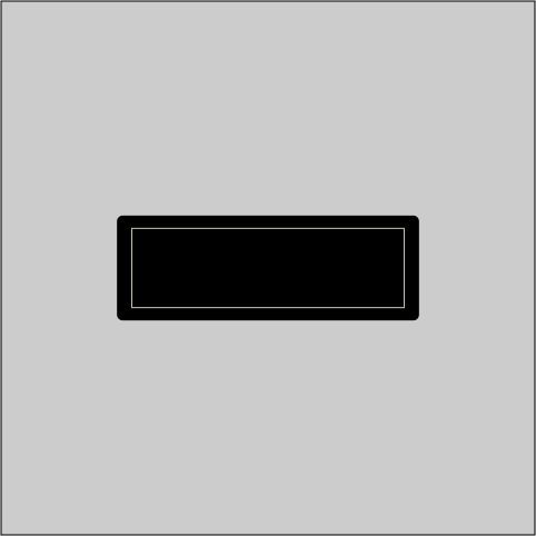 **PERP PLATE 2.5 X 10 BL