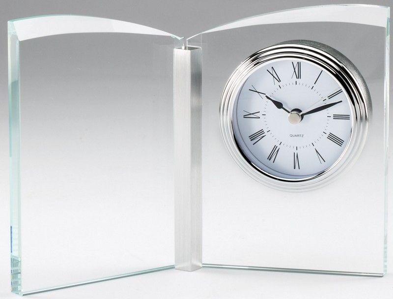 CRYSTAL BUTTERFLY CLOCK