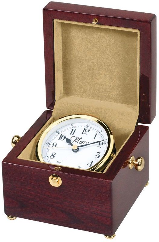 PIANO FINISH CLOCK IN A