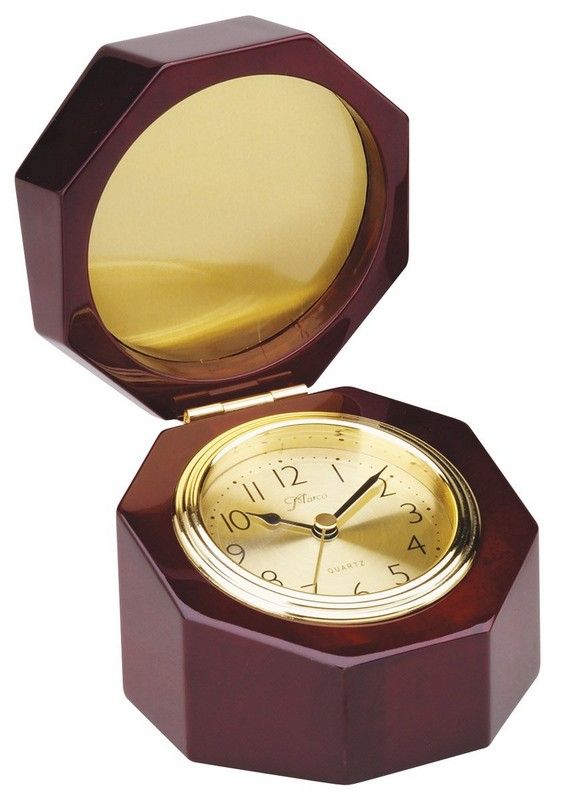 OCTAGON CLOCK WITH COVER