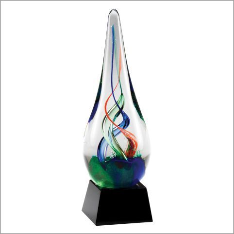 ART GLASS 7.5" TALL