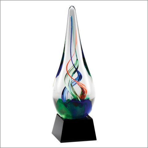 ART GLASS 7.5" TALL