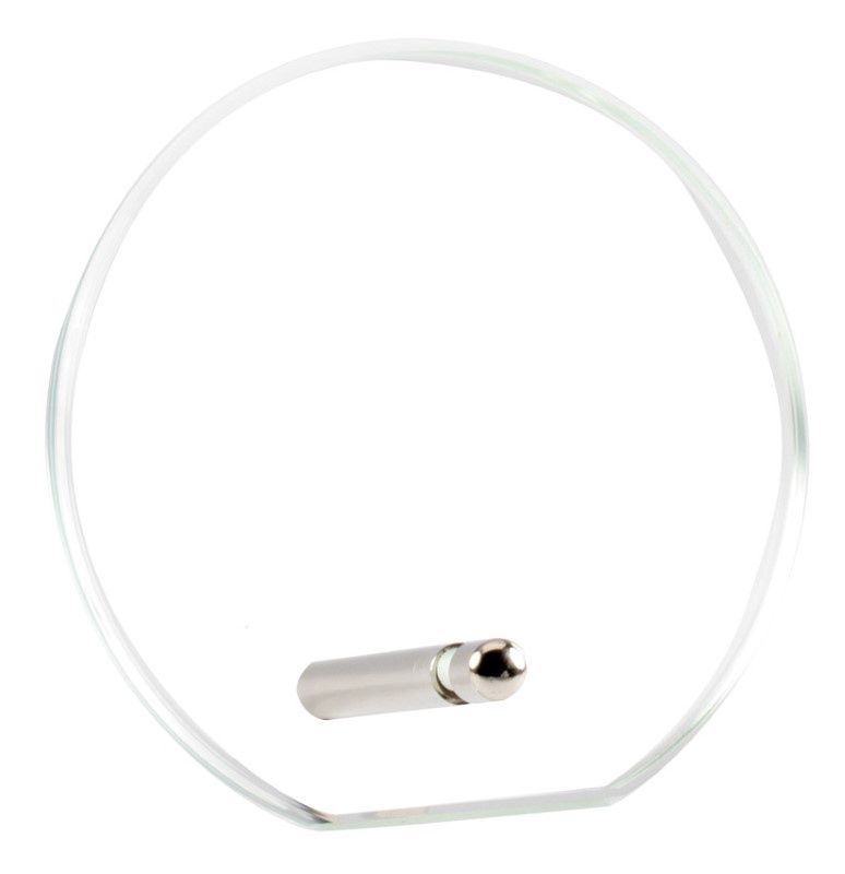 5" GLASS ROUND