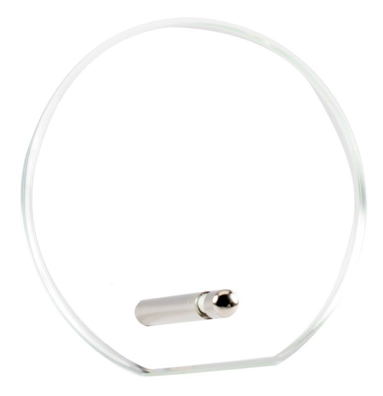 5" GLASS ROUND