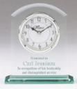 GLASS TABLE CLOCK