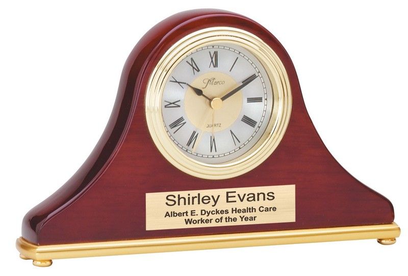 MANTEL CLOCK - ROSEWOOD