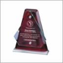 ARROW GLASS/ROSEWOOD PLA