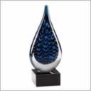 ART GLASS 9.3" TALL