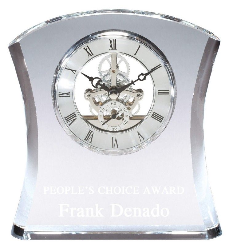 CRYS SKELETON CLOCK