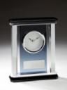 SMOKED CLOCK W/ PILLARS